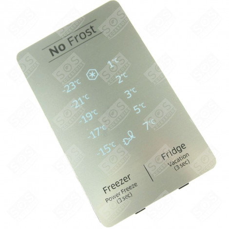 FACADE COMPLÈTE DE CONTROLE D'ORIGINE FRIGO, RÉFRIGÉRATEUR, CONGÉLATEUR - DA97-13300Z