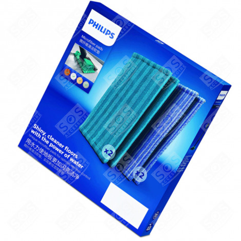 MICROFIBRE MAX AQUA, SPEEDPRO, POWERPRO NETTOYEUR VAPEUR - XV1700/01