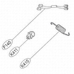 Support (repère n°K411)