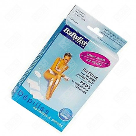 LOT DE 6 PATCHS POUR LES JAMBES ÉPILATEUR - 4637