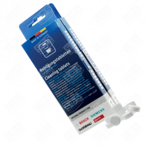 LOT DE 2 BOITES DE PASTILLES DÉTARTRANTES (2X 10 PASTILLES) CAFETIÈRE, MACHINE À CAFÉ - 00311979, 00312503