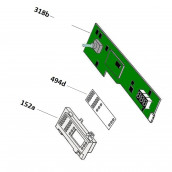 Carte électronique programmée (repère n°318b)