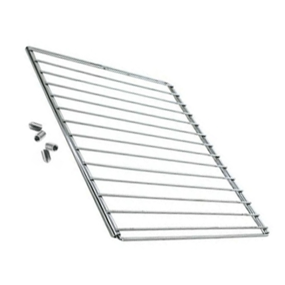 Accessoire Four 370-650mm Grille De Four Universelle Extensible 370-650 Mm X 320 Mm - Avec 4 Vis - Pour Four Et Cuisinière Griglia Forno Universale