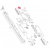 Haut-parleur gauche repère A80R