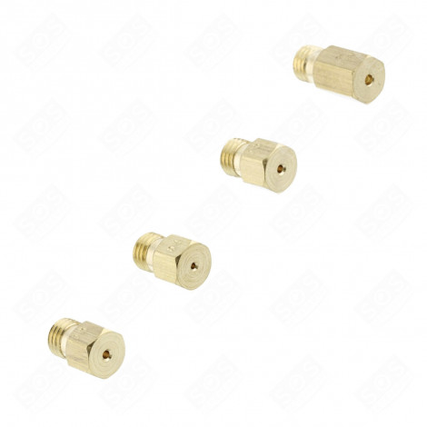 JEU D'INJECTEURS GAZ NATUREL PLAQUE DE CUISSON - 4055186870