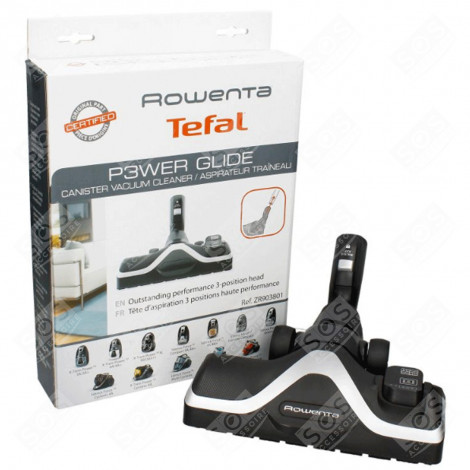 Brosse, embout 2 positions silence force extreme ROWENTA, TEFAL RS