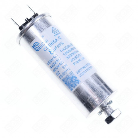 CONDENSATEUR 8MF 450V D'ORIGINE SÈCHE-LINGE - 2807963100