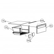 Façade tiroir bac à légumes