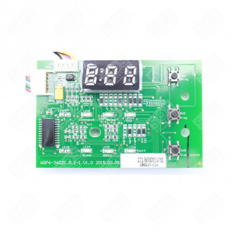 CARTE ÉLECTRONIQUE, MODULE DE COMMANDE AVEC AFFICHEUR LAVE-VAISSELLE - 34421685