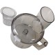 BOL+COUVERCLE (AVEC POUSSOIR) D'ORIGINE ROBOT MÉNAGER - 00492020