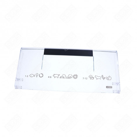 FAÇADE DE TIROIR FRIGO, RÉFRIGÉRATEUR, CONGÉLATEUR - 76613A054, 766139035