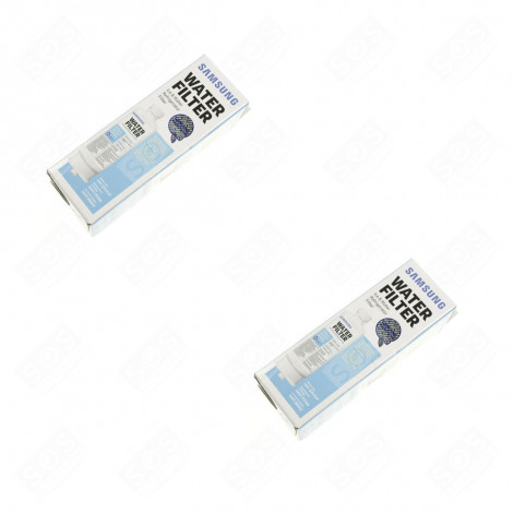 LOT DE 2 FILTRES À EAU D'ORIGINE FRIGO, RÉFRIGÉRATEUR, CONGÉLATEUR - DA97-17376B