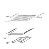 Plaque lèche frites (repère n°24)