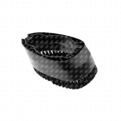 Brosse, embout amovible noir