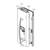 Porte (Réfrigérateur, coté gauche repère 231B)