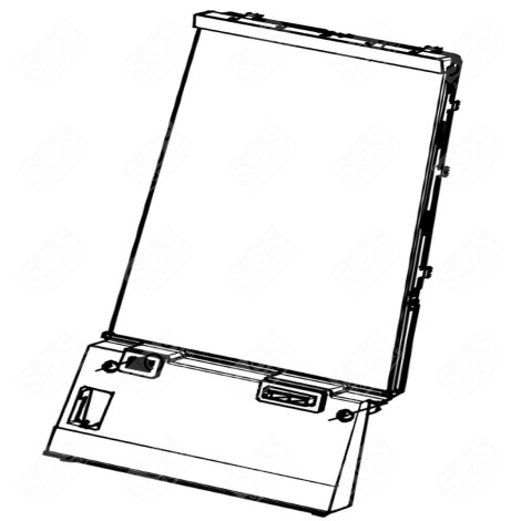 ASSEMBLAGE CONDUIT D'AIR FRIGO, RÉFRIGÉRATEUR, CONGÉLATEUR - 0060859802 