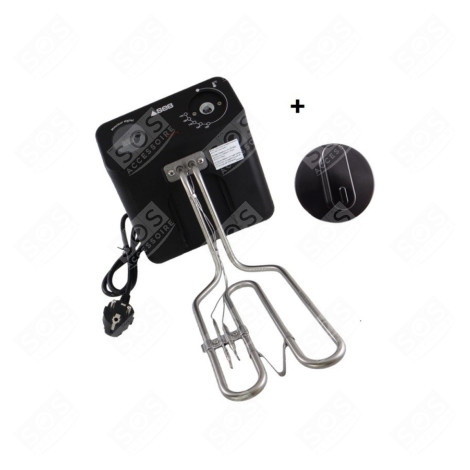 BOITIER RÉSISTANCE ET BOUTON FRITEUSE, AIRFRYER - SS-203824, SS-996435