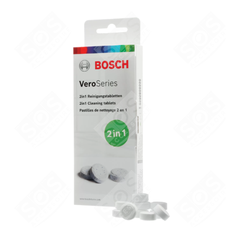 PASTILLES NETTOYANTES TCZ8001A CAFETIÈRE, MACHINE À CAFÉ - 00312096