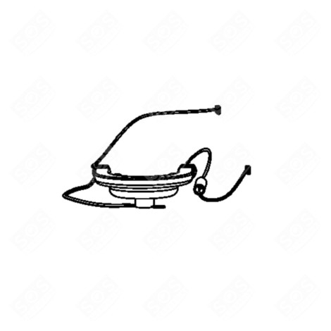 RÉSISTANCE AVEC FUSIBLE ET THERMOSTAT CAFETIÈRE, MACHINE À CAFÉ - SS-203007, SS203007