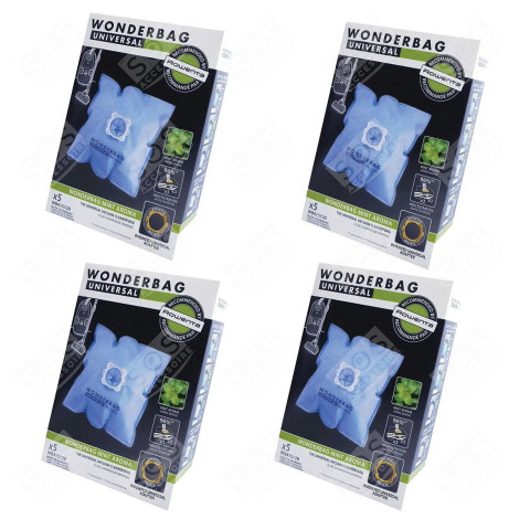 Sacs pour aspirateur universel Wonderbag - lot de 5