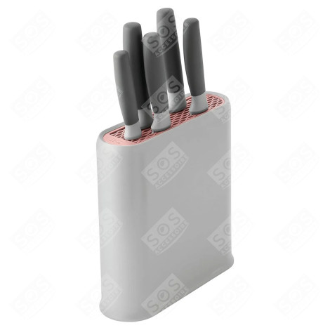 BLOC COUTEAUX 6 PIÈCES DIVERS PETIT MÉNAGER - 17004244