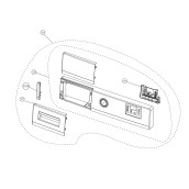 Bandeau de commande ( repère 200 )