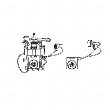 MOTEUR ET INTERRUPTEUR BLENDER - FS-9100037680, FS9100037680