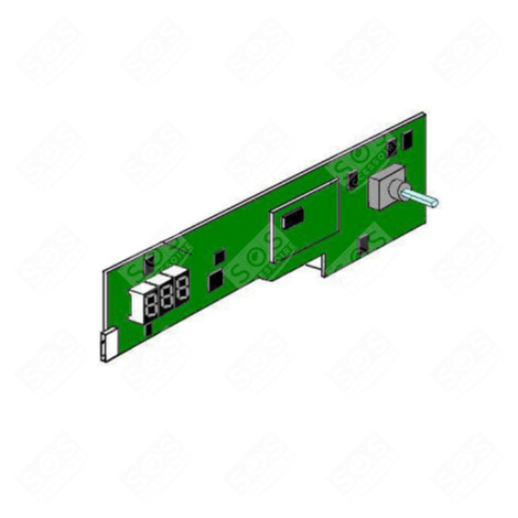 CARTE ÉLECTRONIQUE PROGRAMMÉE MACHINE À LAVER, LAVE-LINGE - 49120496