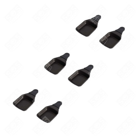 LOT DE 6 COUPELLES D'ORIGINE RACLETTE, GRIL, WOK - XA400202