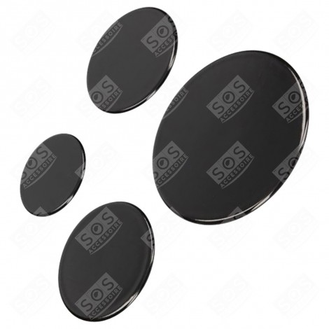 KIT DE CHAPEAU DE BRÛLEUR D'ORIGINE  101X70X70X55 MM FOUR, CUISINIÈRE - 50247380004