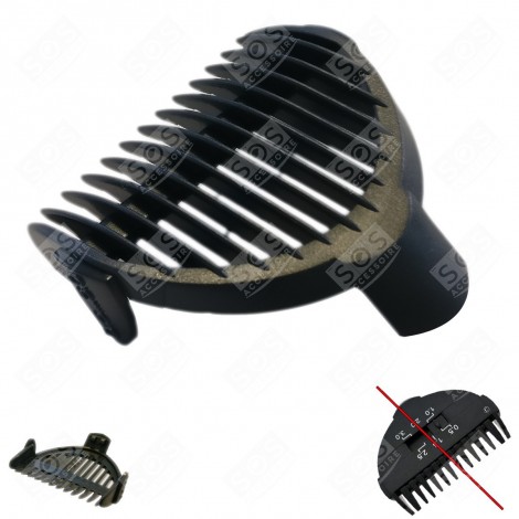 SABOT (GUIDE DE COUPE) 0,5-2,5MM RASOIR, TONDEUSE - 35807622