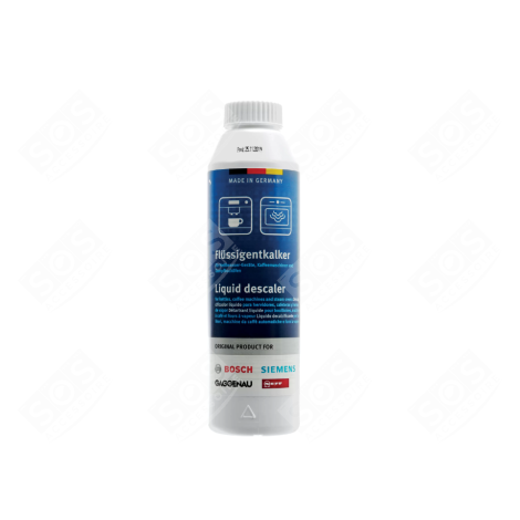 DÉTARTRANT LIQUIDE MULTI USAGE 250 ML CAFETIÈRE, MACHINE À CAFÉ - 00312010, 312010