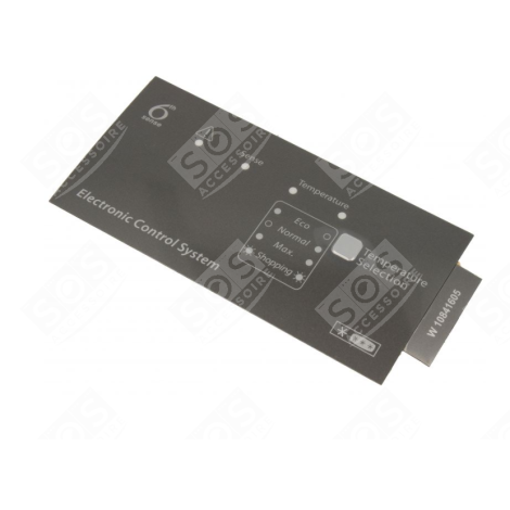 PLAQUE DÉCOR FRIGO, RÉFRIGÉRATEUR, CONGÉLATEUR - 481010841605