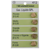 Gicleurs butane universel  glp 7 mb Gicleurs butane universel  glp 7 mb