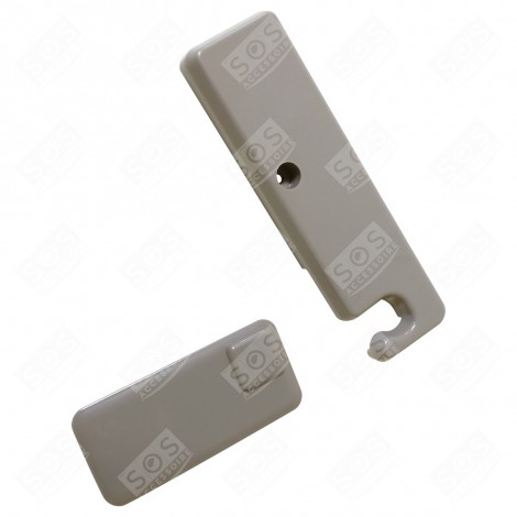 CACHE CHARNIÈRE SUPÉRIEUR GAUCHE FRIGO, RÉFRIGÉRATEUR, CONGÉLATEUR - MCK36589712