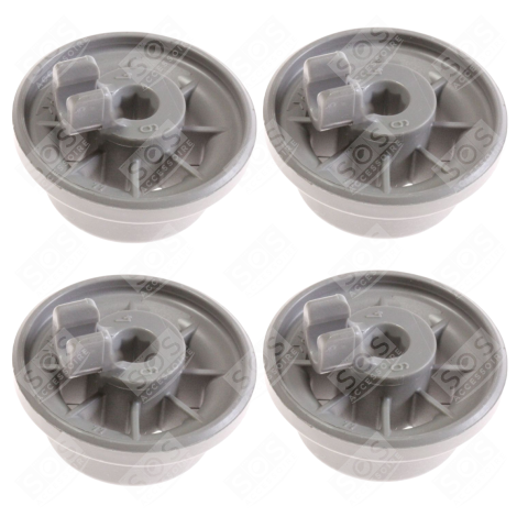 LOT DE 4 ROULETTES  LAVE-VAISSELLE - 00165314, 482000031882