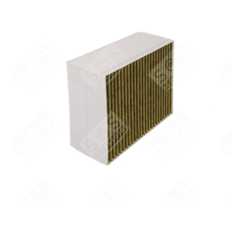 FILTRE CHARBON ACTIF (X1) POUR MODULE CLEANAIR D'ORIGINE   230X190X100 MM HOTTE - 11017314