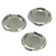 LOT DE 3  CACHES VIS CHROME ROBOT MÉNAGER - 104097S