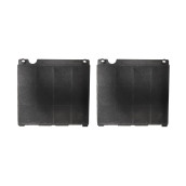 Lot de deux filtres charbon TYPE 15 (230x210x30mm) Lot de deux filtres charbon TYPE 15 (230x210x30mm)