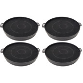 Lot de quatre filtres charbon type B210 FAC539  210X30 mm Lot de quatre filtres charbon type B210 FAC539  210X30 mm