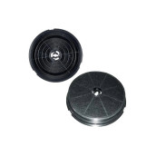 Lot de deux filtres charbon rond type 180 CR300 190X40 mm