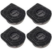 Lot de quatre Filtres charbon type 200 200X180X28 mm Lot de quatre Filtres charbon type 200 200X180X28 mm