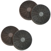 Lot de quatre filtres à charbon  175X34 mm