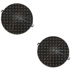 Lot de deux filtres charbon type 211 CHF211  210X26 mm