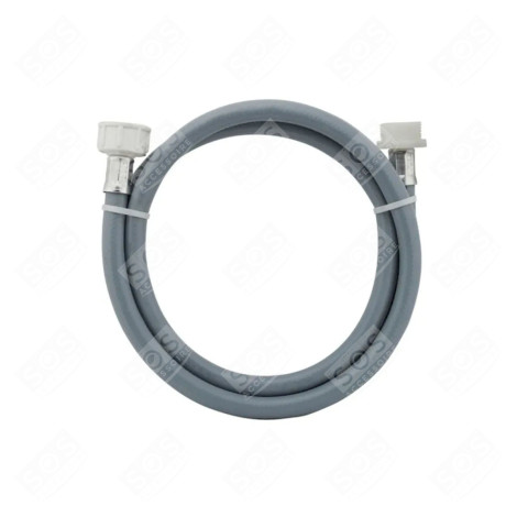 TUYAU D'ARRIVÉE D'EAU UNIVERSEL  LIVRÉ SANS LES JOINTS 20/27  AVEC RACCORDS DROITS (L1000MM 3/4 F X 3/4 M)