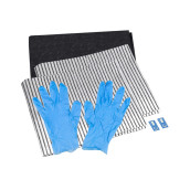 Lot de filtres à graisse universel 47x57 (2 filtres à graisse + 1 filtre à odeur)