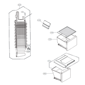 Bac à légumes ( repère 125A ) Bac à légumes ( repère 125A )