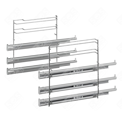 GLISSIÈRE EXTENSION(RAIL TÉLÉSCOPIQUE )TOTALE TRIPLE FOUR, CUISINIÈRE - 11049024