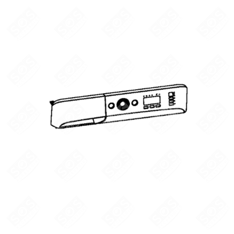 TABLEAU DE BORD AVEC POIGNÉE MACHINE À LAVER, LAVE-LINGE - C00630774