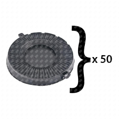 Lot de 50 filtres charbon type 48 AMC037 d'origine 